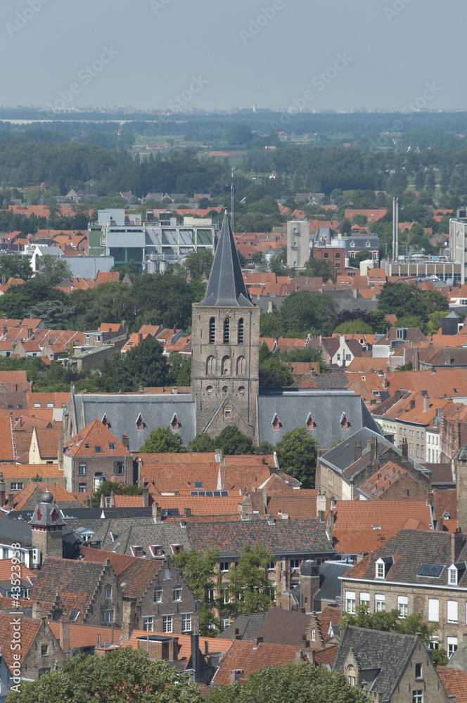 Historical center of Brugge, Belgium
