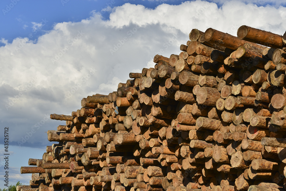 Holzstapel - LaserCut-Welten / Joswood GmbH