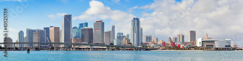 Miami city skyline