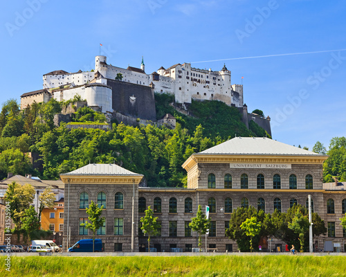 University and Hohensalzburg Fortress, Salzburg