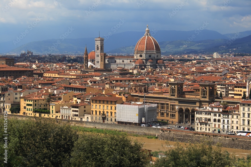 View of Florence with Duomo