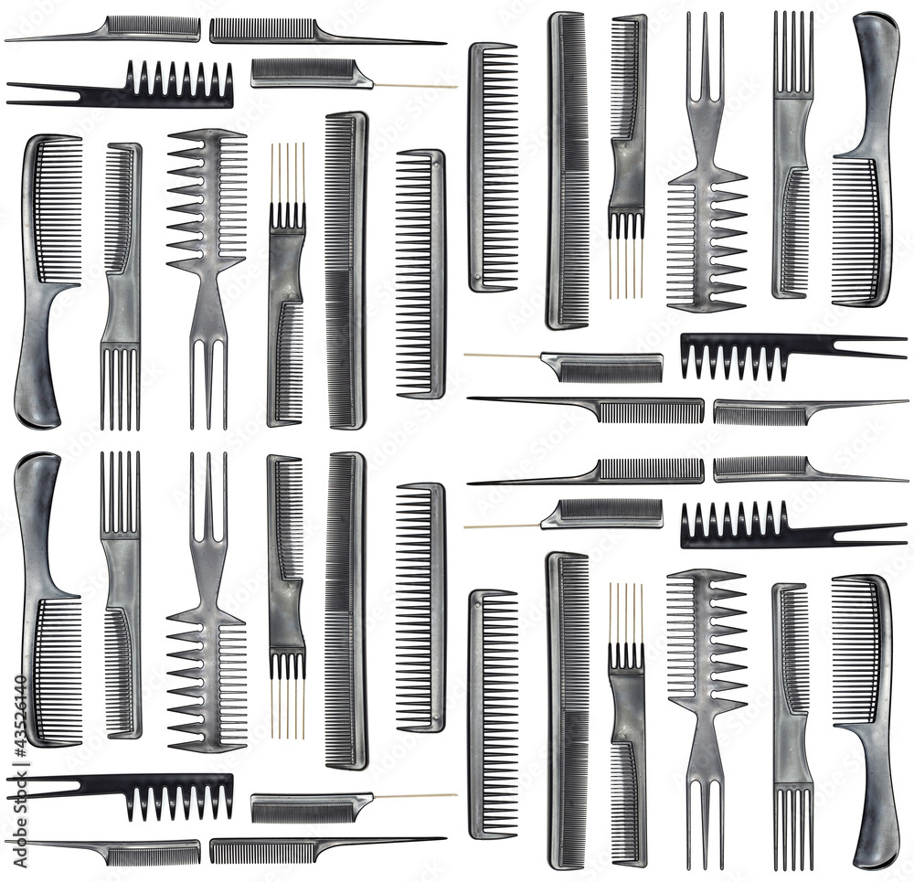 collection of combs collection of combs