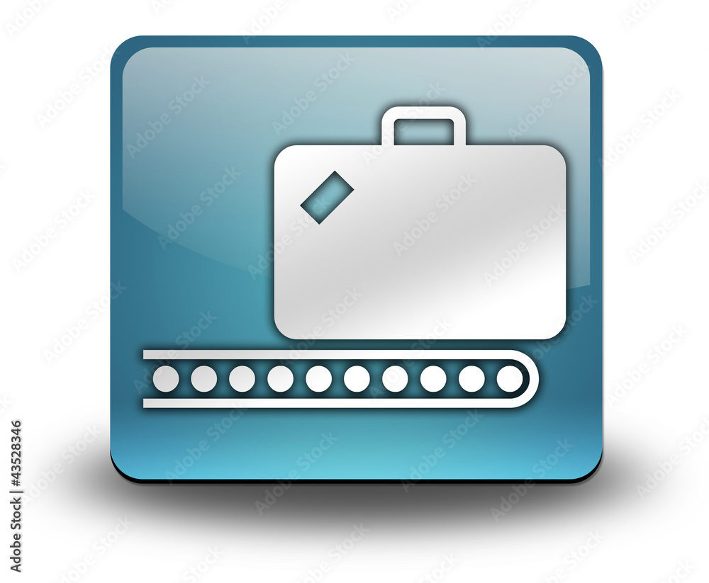Light Blue 3D Effect Icon Light Blue 3D Effect Icon
