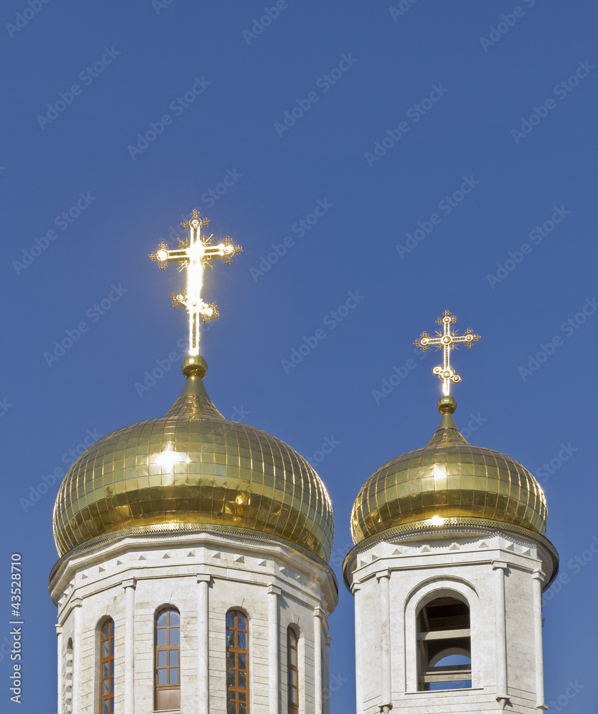 Dome of the Cathedral of Christ the Savior Cathedral in Pyatigor