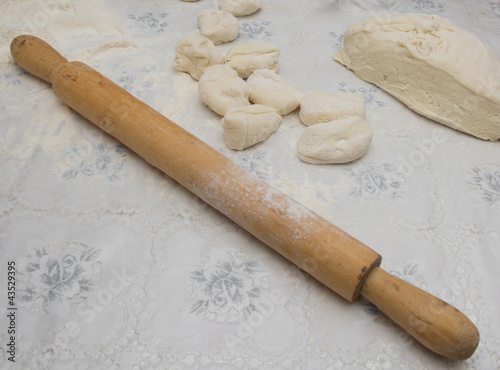 Dough for pizza and bread