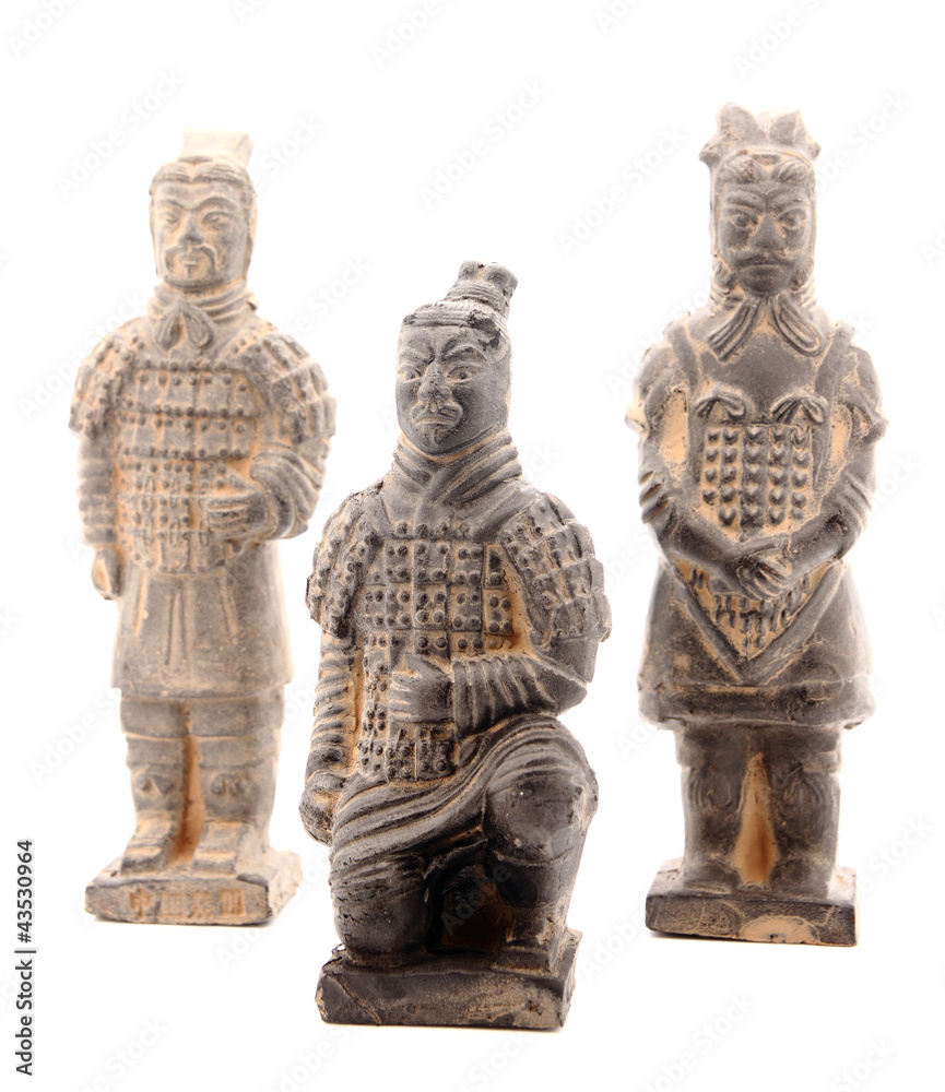 Group of terracotta warriors