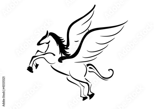cavallo alato tattoo