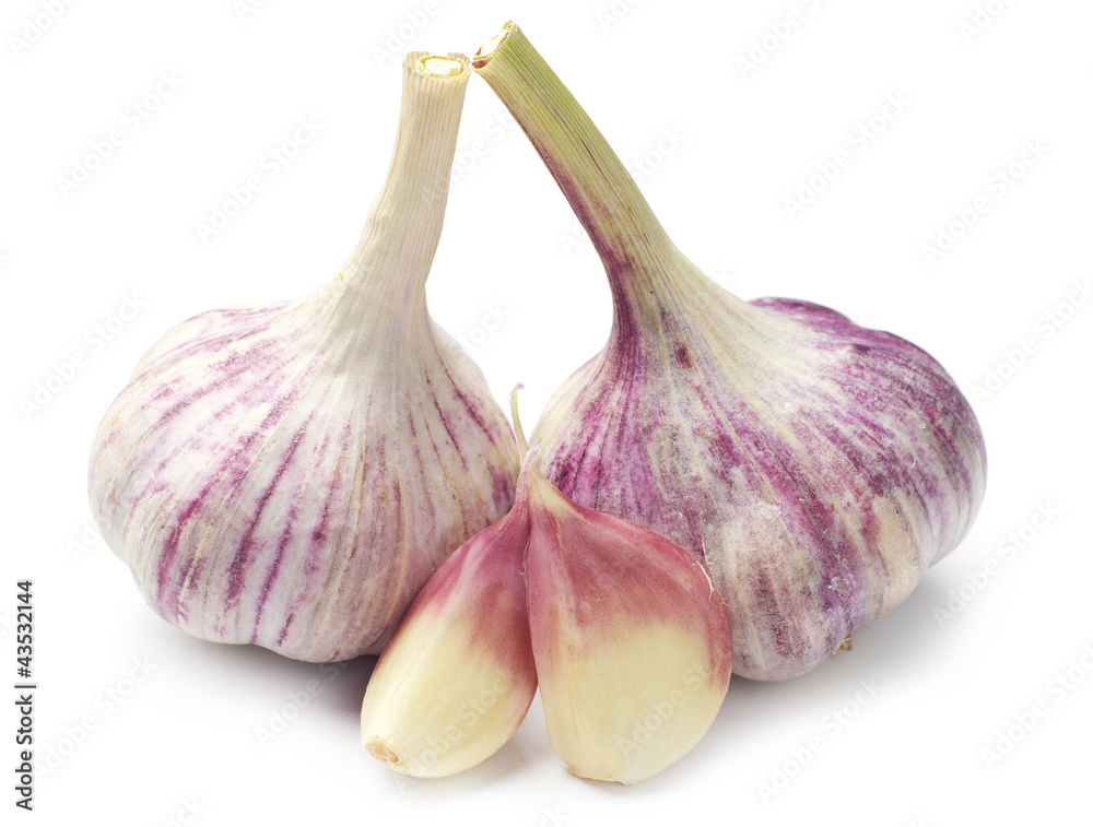 Two garlic and cloves