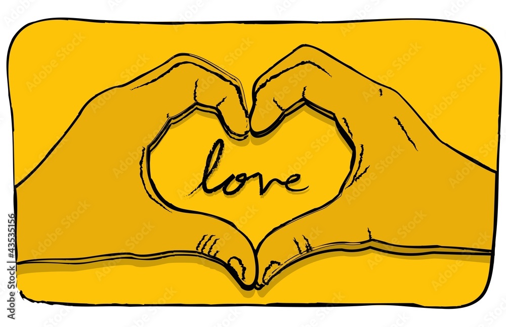 Fototapeta premium symbol of love