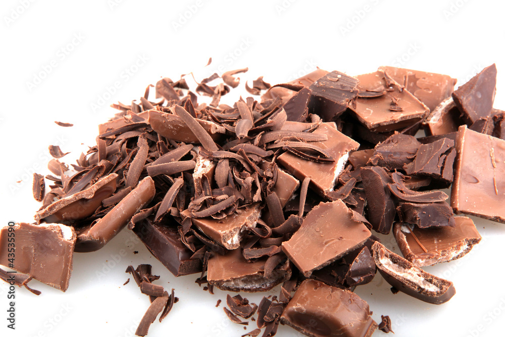 Fototapeta premium chocolate bar sweet deseret sugar food