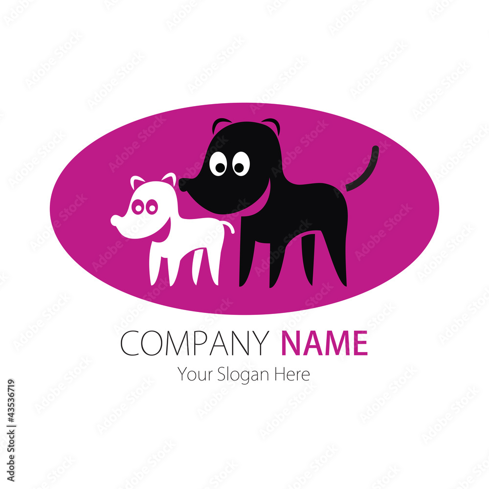 Company (Business) Logo Design, Vector, Dogs