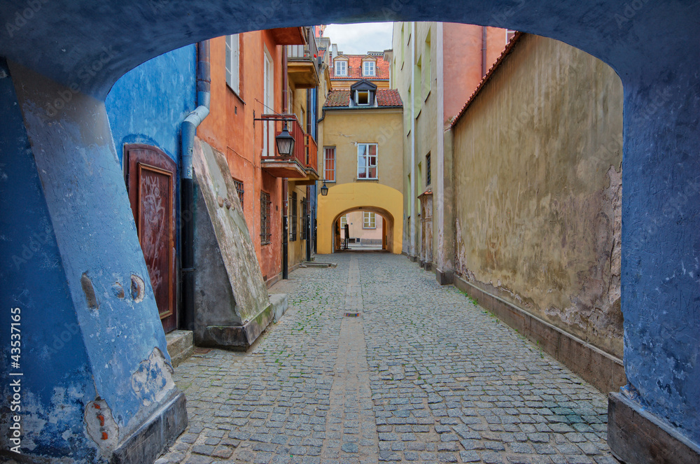 Fototapeta premium Warszawskie Stare Miasto