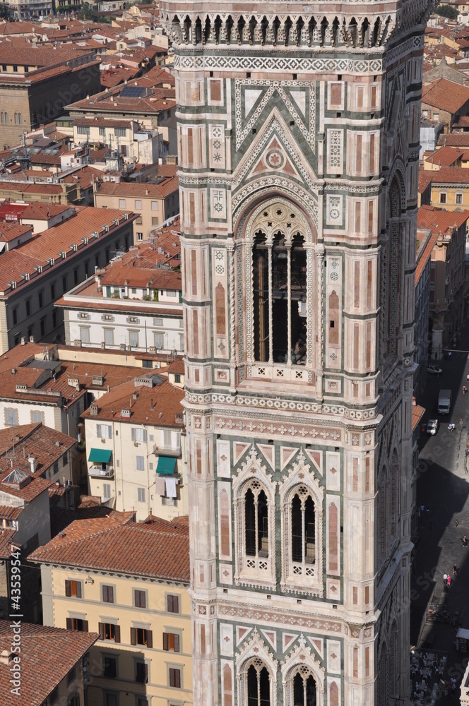 The Giotto's Campanile tower Florence