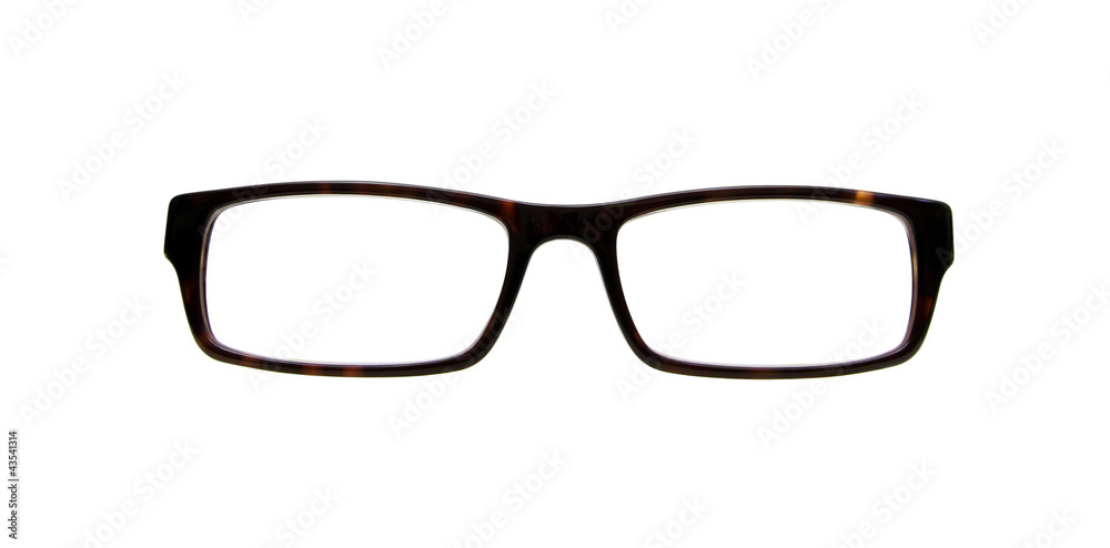 Fototapeta premium glasses over white