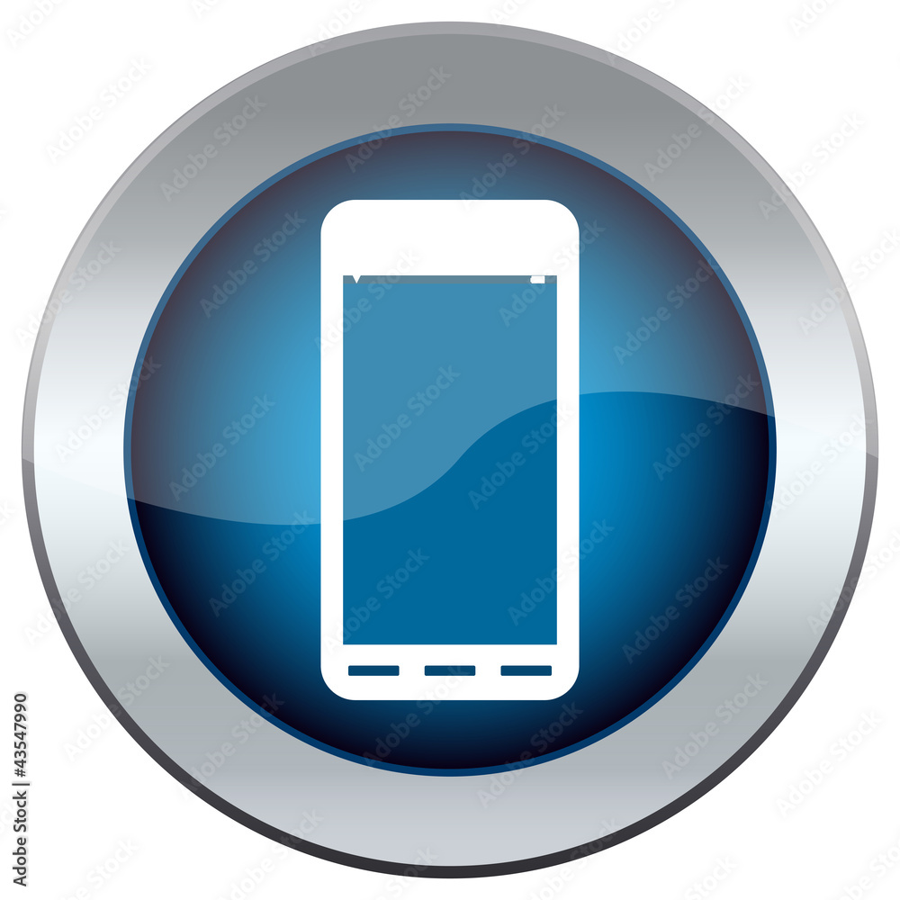 Button with a picture of the handset Button with a picture of the handset