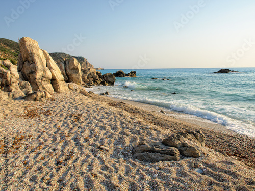 Porto Katsiki beach Lefkada,Greece photo