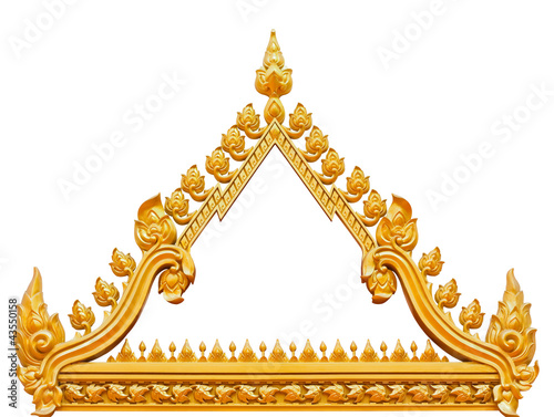 Frame of Thai ancient art