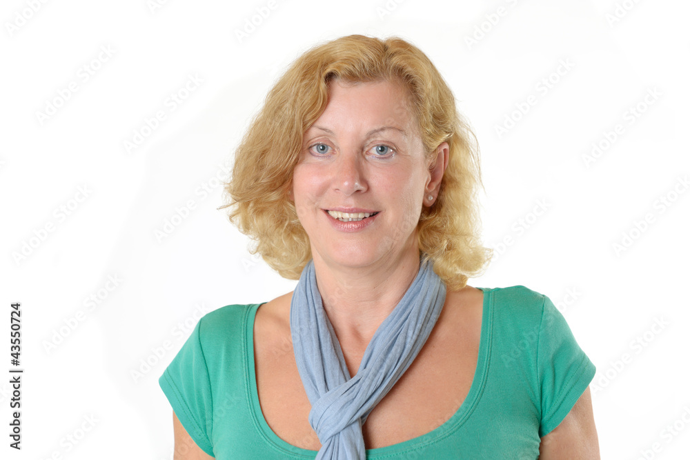 Lächelnde Frau Lächelnde Frau