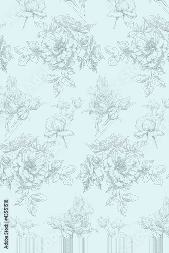 floral seamless pattern