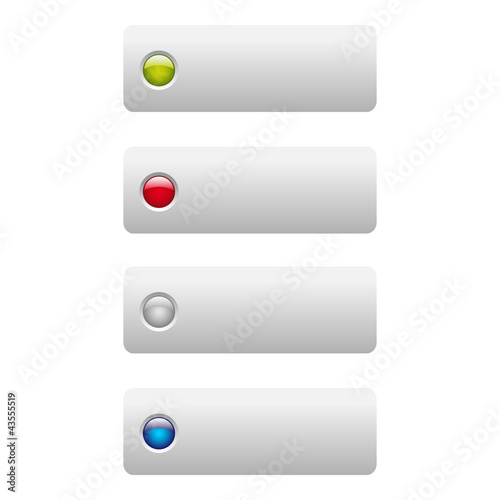 Blank buttons