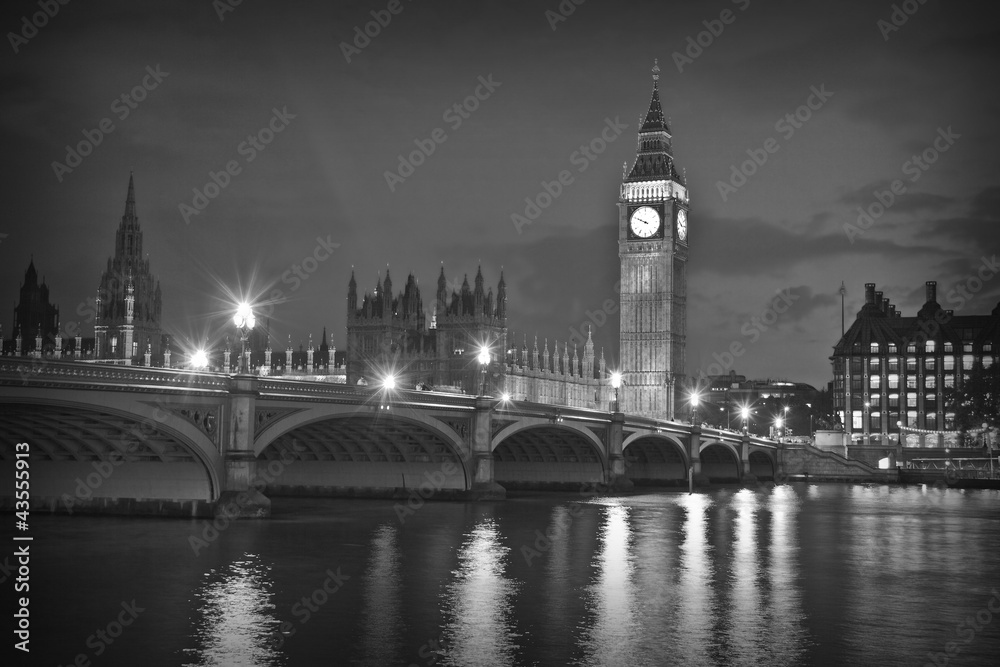 Big Ben and the House of Parliament, London, England