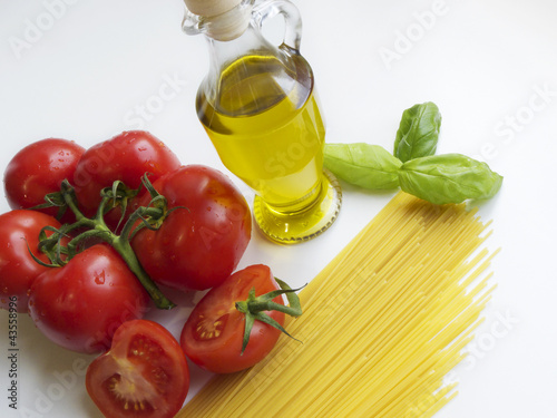 Italian Spaghetti Ingredients