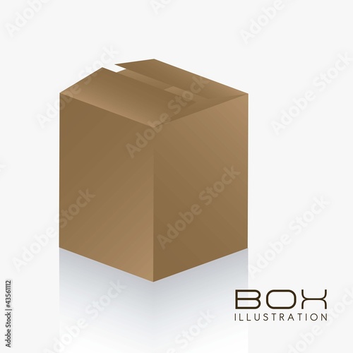 brown box