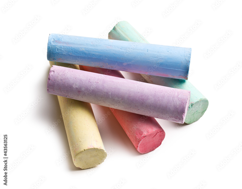 Fototapeta premium colorful chalks