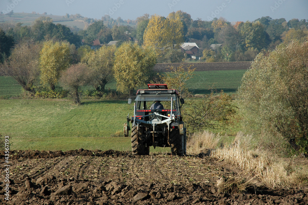 Obraz premium Tractor