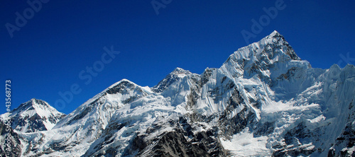 Himalayan landscape in the Everest region, Nepal