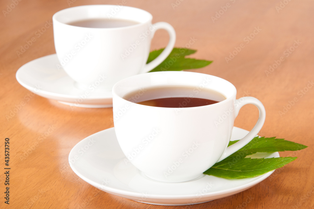 Two cups of tea