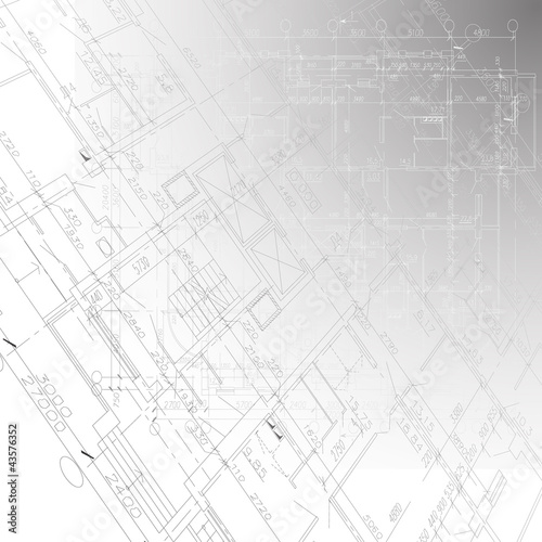 Architectural background. Part of architectural project