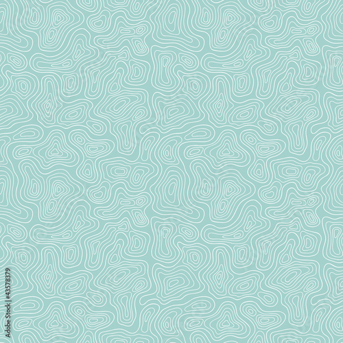 Seamless blue abstract hand drawn pattern. Vector