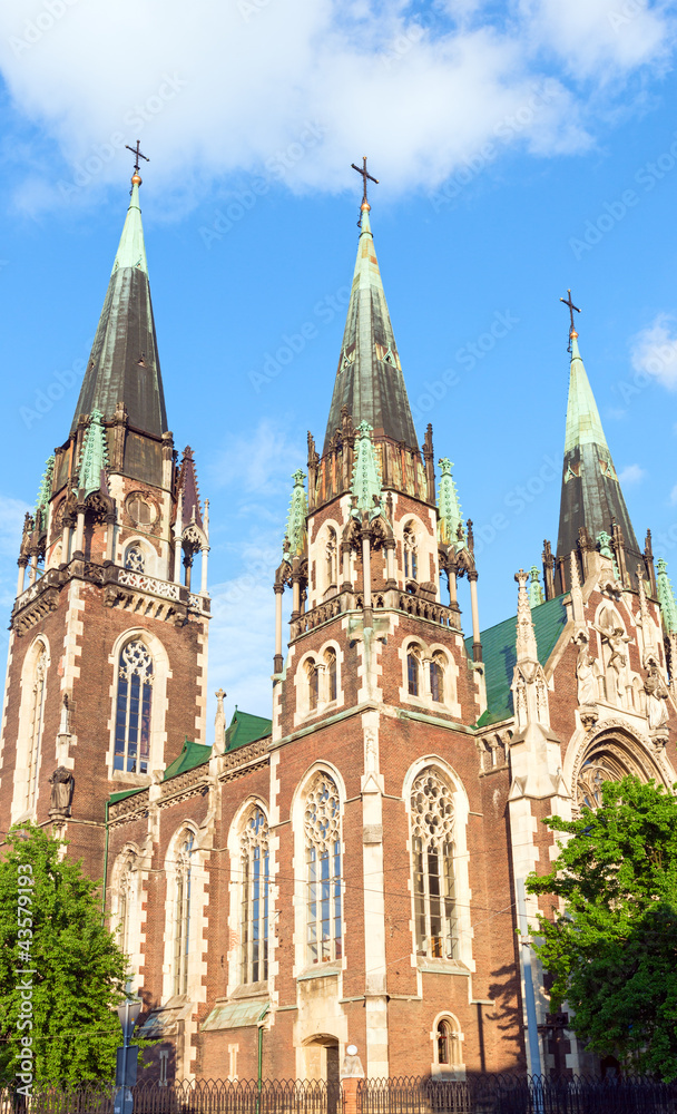 Church  in Lviv City (Ukraine)