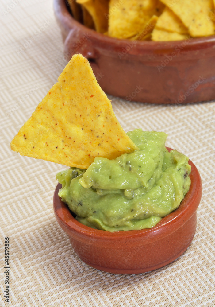 nachos and guacamole nachos and guacamole