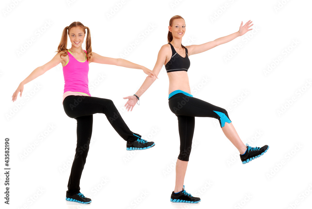 Zumba fitness dance move