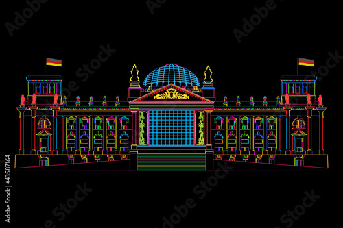 Graphic Reichstag