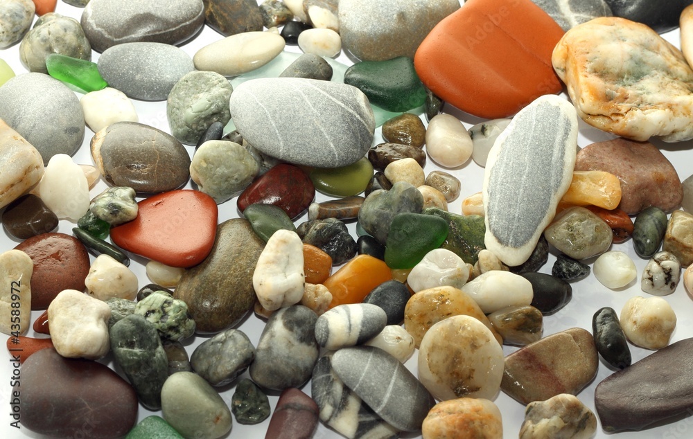 piccole pietre di mare