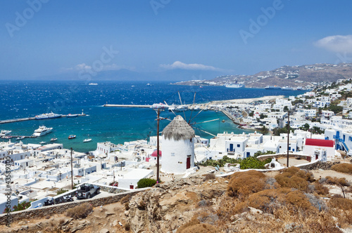 The beautiful Greek island,...
