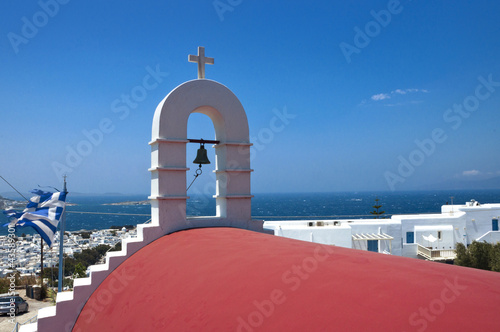 The beautiful Greek island,...