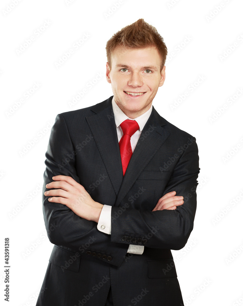 Portrait of successful business man Portrait of successful business man