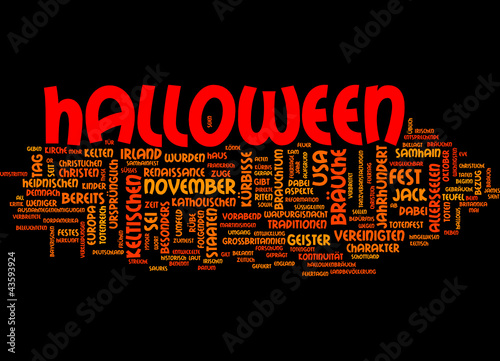 Tagcloud Halloween