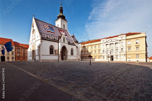 St.Markus Kirche Altstadt Zagreb