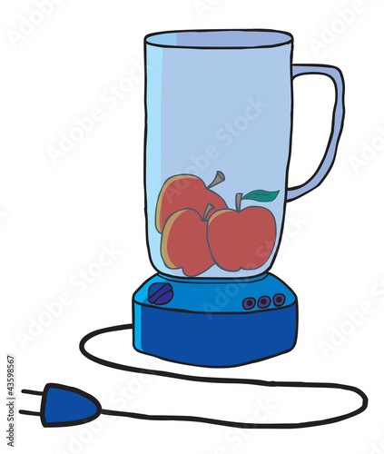 blue blender