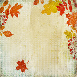 vintage autumn background