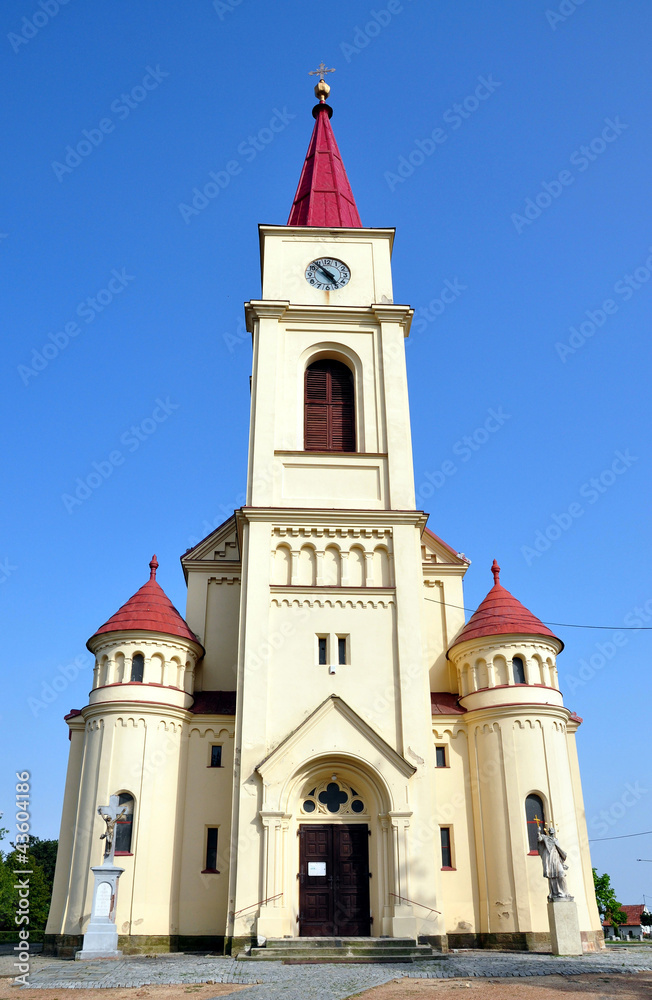 Church, the Czech republic, Orechov