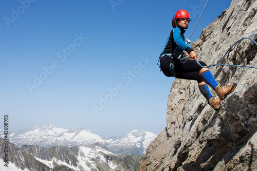 Alpine climbing