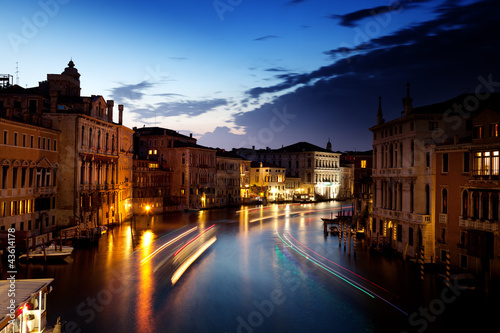 Grand Canal in Venice, Italy at sunset © Iakov Kalinin