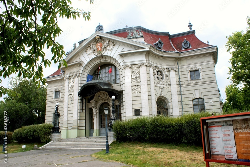 Prachtgebäude in Kecskemet, Ungarn