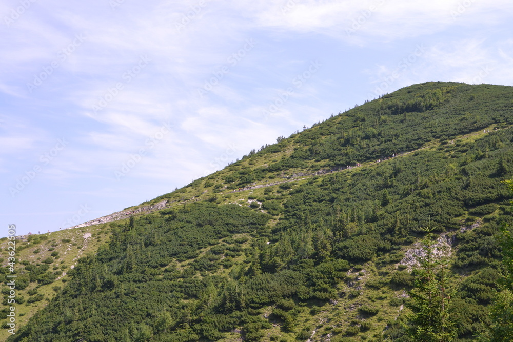 Naklejka premium the Tatra Mountains